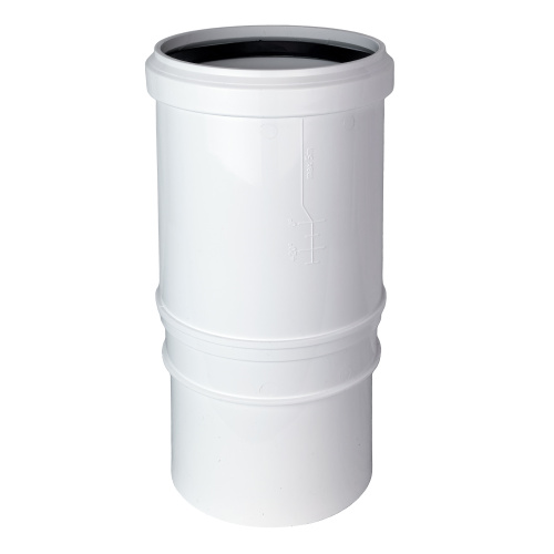 Патрубок ELITE компенсационный МК МПП 160, белый, РТП