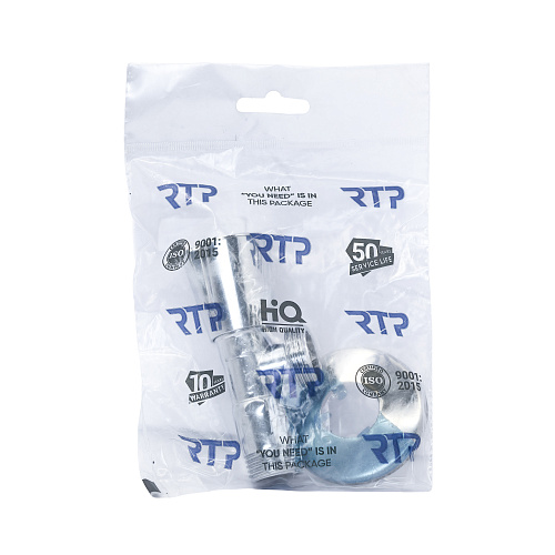 Вентиль угловой удлиненный, латунь 1/2"х3/4", еврослот, хромированный, РТП