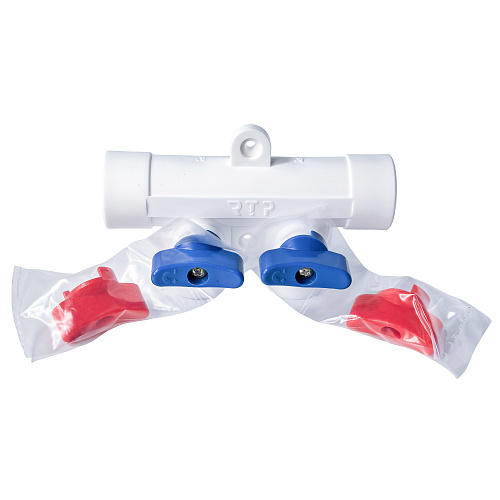 Коллектор с шаровым краном универсальный PPR 25х20/2, RTP