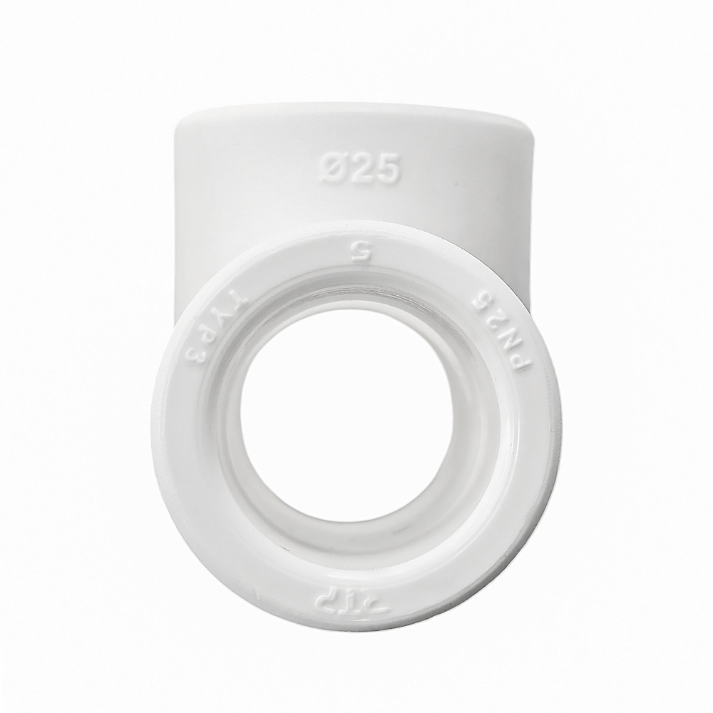 Тройник PPR  25х25х90, PN25 белый, РТП