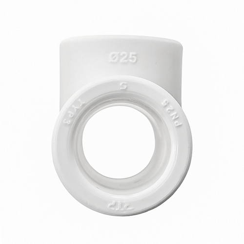 Тройник PPR  25х25х90, PN25 белый, РТП