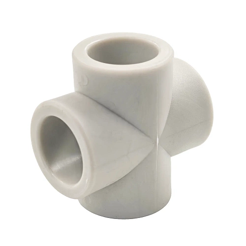 Крестовина PPR 25, PN25 серый, РТП