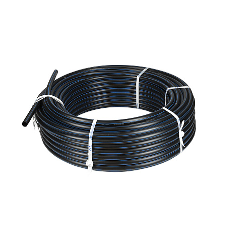 Труба ПНД питьевая напорная ПЭ100 25х2,0х 25, SDR13,6,PN12,5,черный, РТП