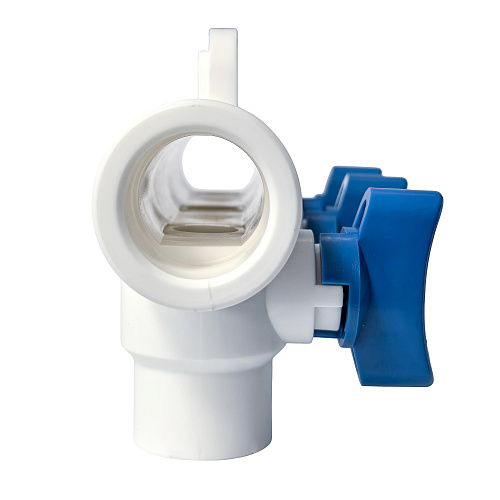 Коллектор с шаровым краном универсальный PPR 25х20/3, RTP