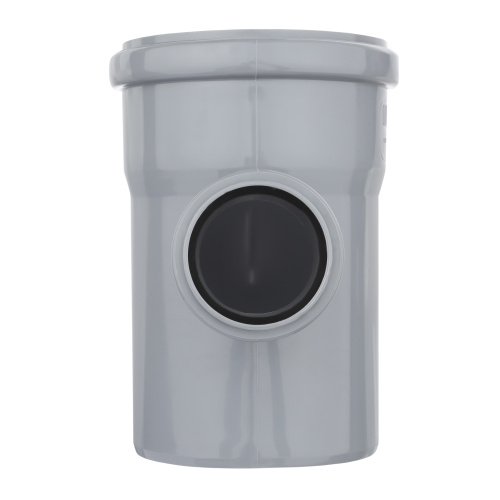 Тройник ВК ПП 110/50х87, серый,РТП