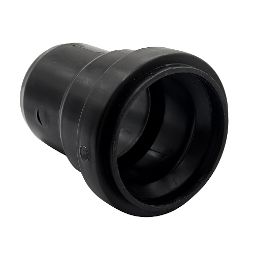 Переход с пластиковой на чёрную канализацию ВК ПП  50/48, черный,РТП