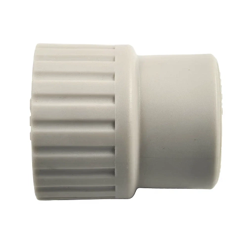 Муфта комбинированная PPR внутренняя резьба 25х3/4, серый, РТП