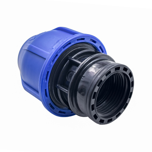 Муфта компрессионная, полипропилен внутренняя резьба 25х 3/4", для полиэтиленовых труб, РТП