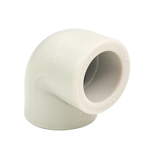 Угольник PPR  25х90, PN25 серый, РТП