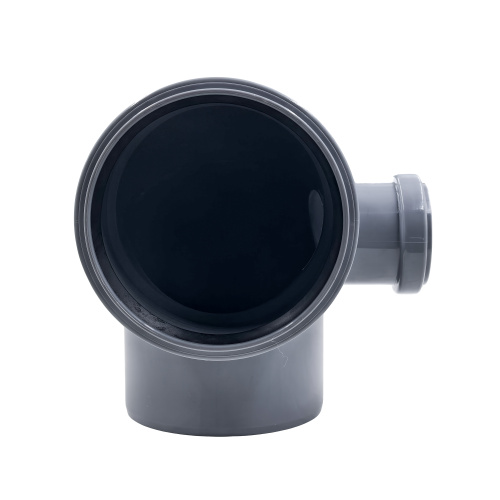 Отвод правый ВК ПП 110/50х87, серый,РТП