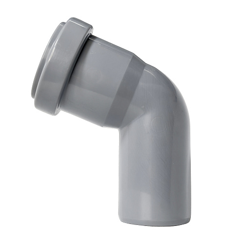 Отвод ВК ПП 40х67, серый,G