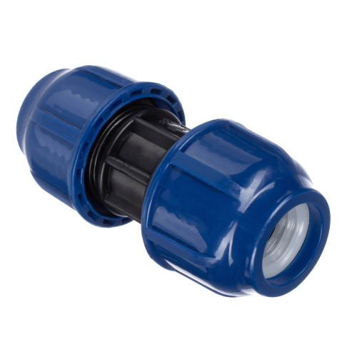 Муфта компрессионная, полипропилен 20, для полиэтиленовых труб, РТП