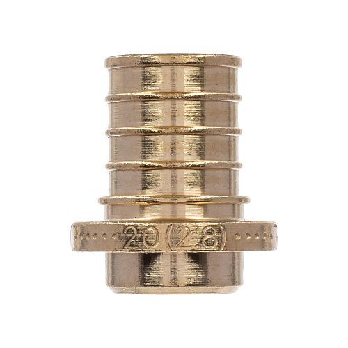 Заглушка аксиальная, латунь,20, желтый, RTP