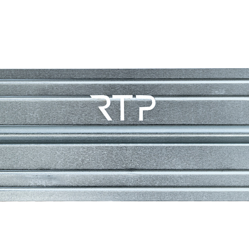 Пластина теплораспределительная прямая оцинкованная сталь 16 мм 125х1000, RTP