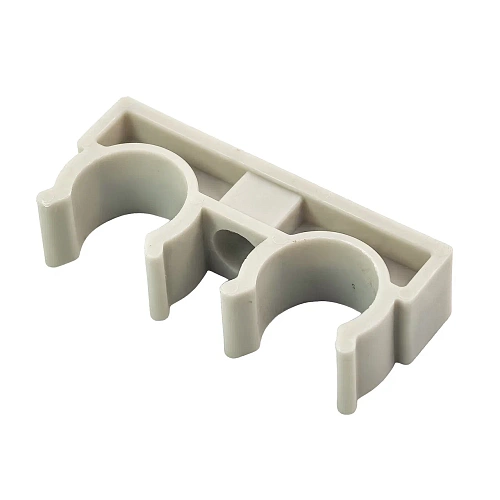 Опора для труб двойная PPR 20,  серый, РТП