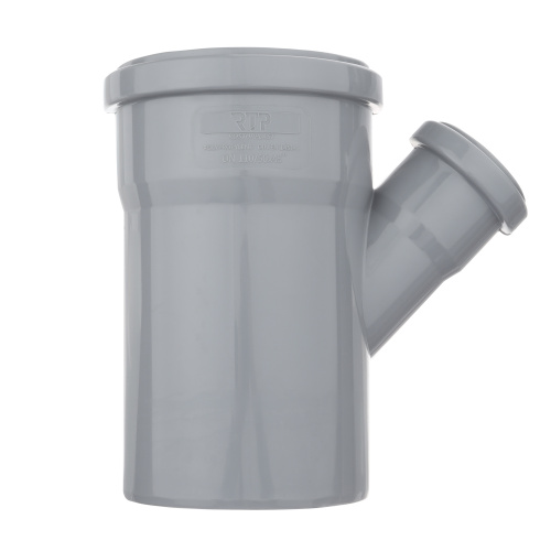 Тройник ВК ПП 110/50х45, серый,РТП