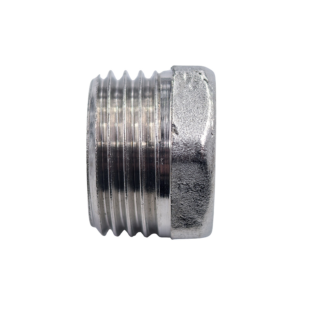 Футорка, латунь, наружная/внутренняя резьба 1/2"х3/8", еврослот, никель, РТП