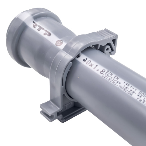 Хомут ВК ПП 40, серый,РТП