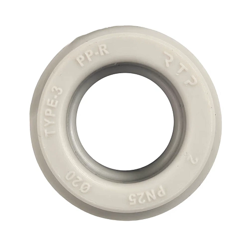 Муфта переходная PPR внутреннее/наружное присоединение  32х20, PN25 серый, РТП