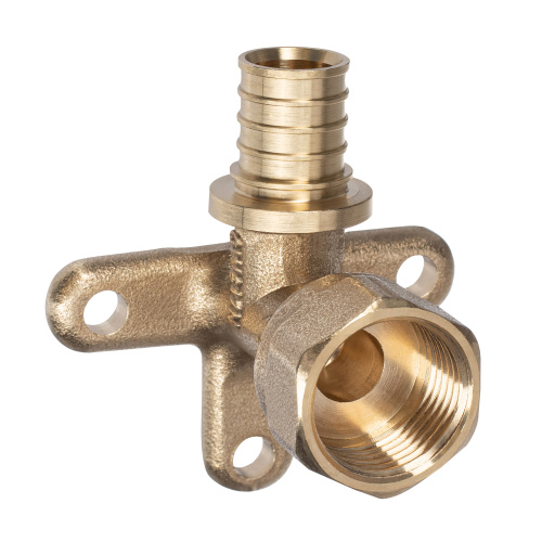 Водорозетка аксиальная, латунь, внутренняя резьба,16х1/2", желтый, RTP