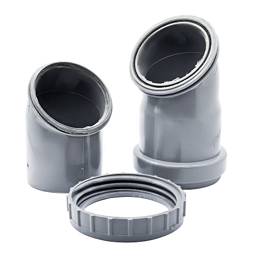 Отвод универсальный ВК ПП  50, серый,РТП