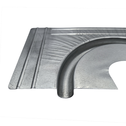 Пластина теплораспределительная поворотная оцинкованная сталь 16 мм 180°х150, RTP
