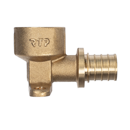 Водорозетка аксиальная, латунь, внутренняя резьба,20х3/4", желтый, RTP