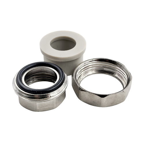 Муфта комбинированная разъемная (Американка) PPR внутренняя резьба 25х1, серый, RTP