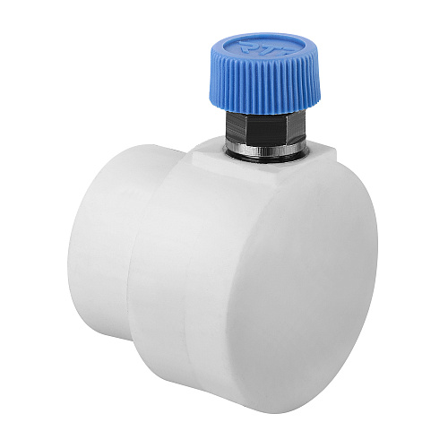 Заглушка для коллектора с воздуховодом PPR 25, белый, RTP