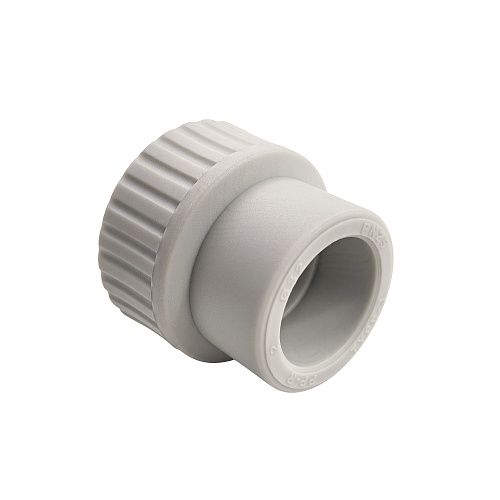 Муфта комбинированная PPR внутренняя резьба 32х1, серый, РТП