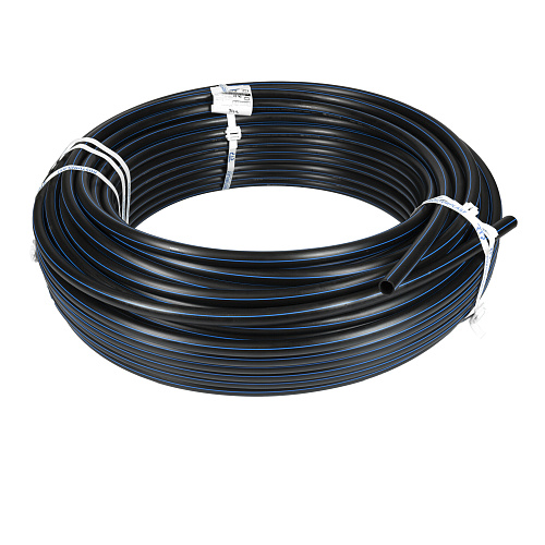 Труба ПНД питьевая напорная ПЭ100 20х2,0х 25, SDR11,PN16,черный, РТП