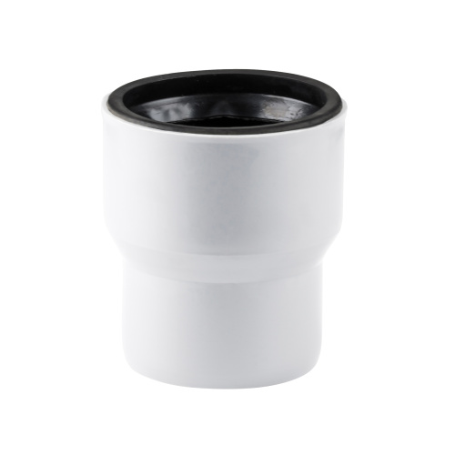 Переход ELITE с чугуна на пластик с манжетой МК МПП 124/110, белый, РТП