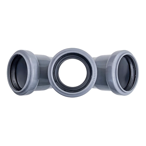 Крестовина одноплоскостная ВК ПП 50/50/50х45, серый,РТП