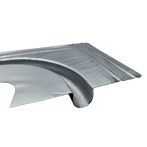 Пластина теплораспределительная поворотная оцинкованная сталь 16 мм 180°х150, RTP