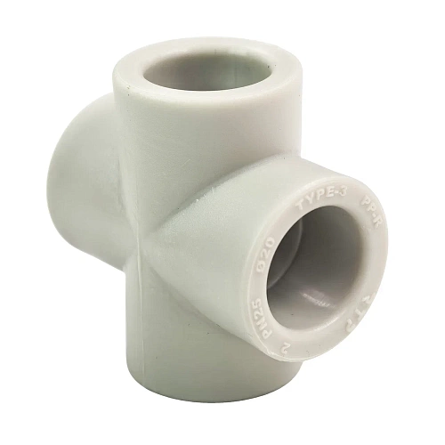 Крестовина PPR 20, PN25 серый, РТП