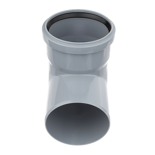 Отвод ВК ПП 110х87, серый,РТП