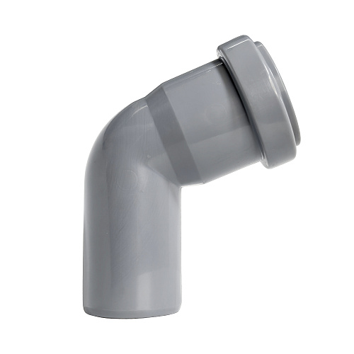 Отвод ВК ПП 40х67, серый,G