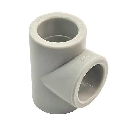 Тройник PPR 32х32х90, PN25 серый, РТП