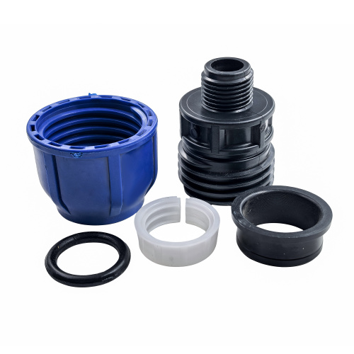 Муфта компрессионная, полипропилен наружная резьба 25х 1/2", для полиэтиленовых труб, РТП